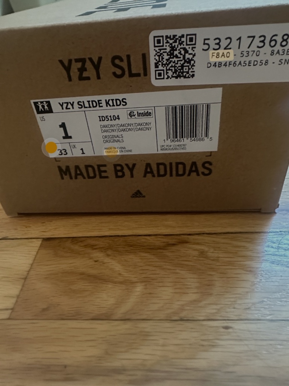 Yeezy slides kids - Picture 3 of 5